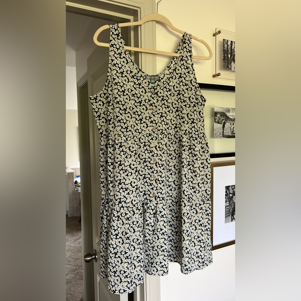 Perfect, ❄️ cool ❄️ summer dress - Daisy design, sz. XL